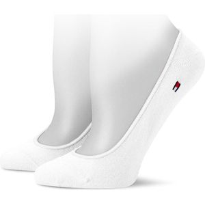 Footies - Wit - Katoenmix - 2 Paar