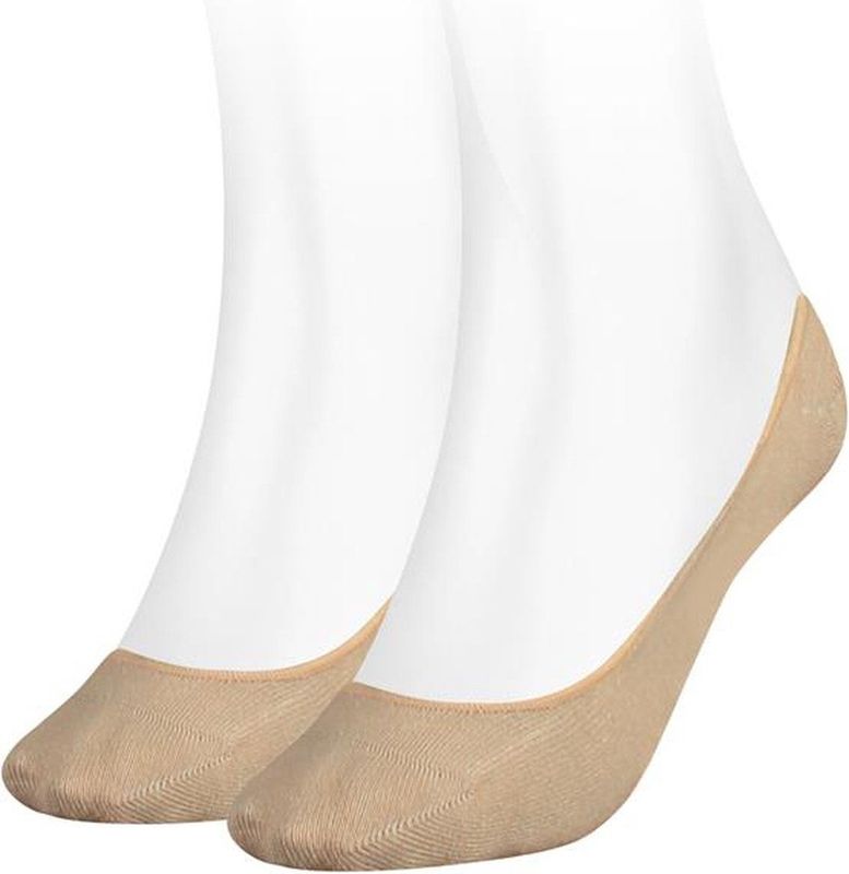 Tommy Hilfiger - TH WOMEN FOOTIE INVISIBLE - Enkelsokken - Nomad - 2 Paar