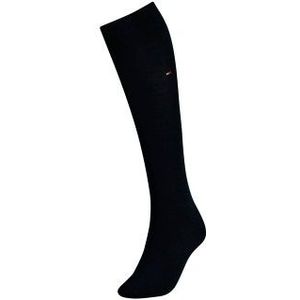 Tommy Hilfiger 98% Cotton Kneehigh (1-pack), dames kniekousen, blauw