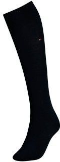 Tommy Hilfiger - Dames Kniekousen - Blauw - 98% Katoen - 1-pack