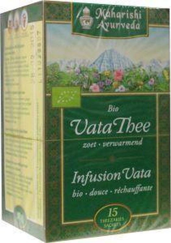 Maharishi - Vata Theezakjes Bio - Kruidenthee - 15 Zakjes - Biologische Ingrediënten