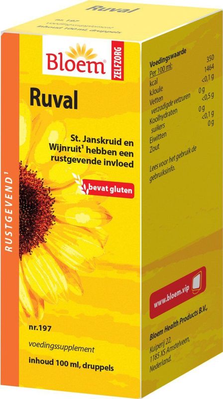 Bloem Ruval Met St Janskruid 100 ml