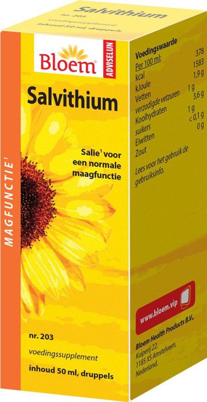 Salvithium - Druppels - 50ml - Natuurlijke Kruidenextracten