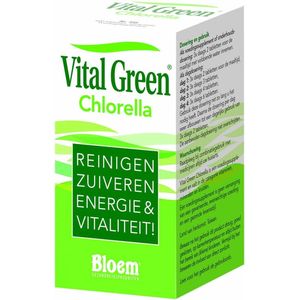 Bloem Chlorella vital green 600 tabletten