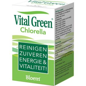 Bloem Chlorella vital green 600 tabletten