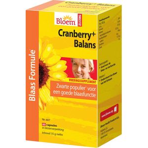 Bloem Cranberry+ Balans Capsules 60st
