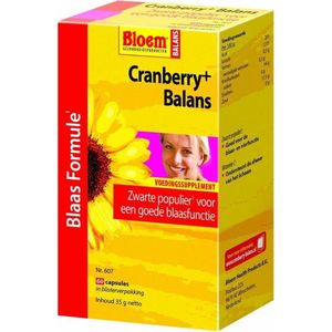 Bloem Cranberry+ Balans Capsules 60st