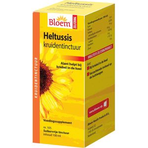Bloem Heltussis kruidentinctuur - 100 ml - Voedingssupplement