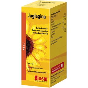 Bloem - Juglagina - Kruidenpreparaat - 50 ml - Alcohol 50% vol
