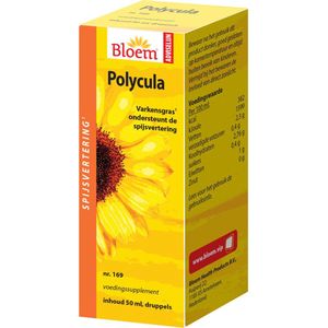 Polycula - Druppels - Varkensgras - 50% Alcohol - 30ml