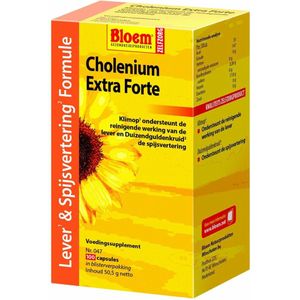 Cholenium - Bloem Cholenium - Kruidenpreparaat - Capsules