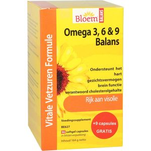 Bloem Omega 3, 6 & 9 Balans 96 softgels