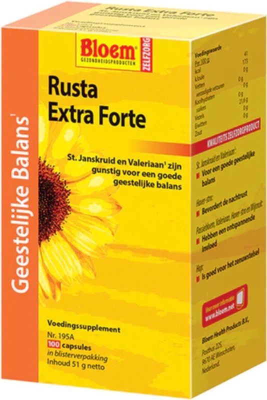 Ruval Extra Forte - Rustgevende Middelen - Capsules - 60 Stuks