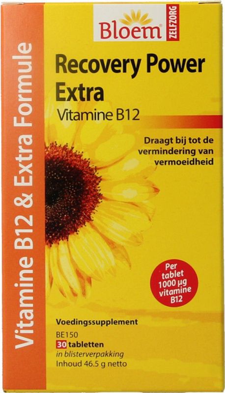 Bloem Recovery Power Extra B12 Tabletten
