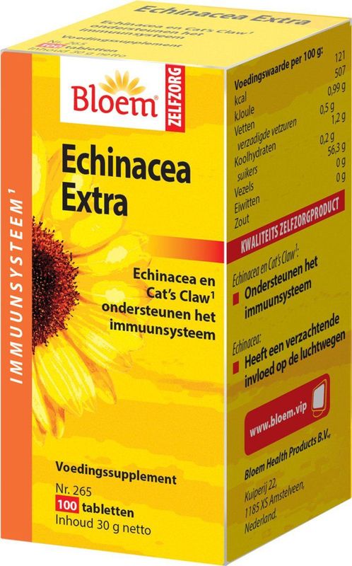 Bloem - Echinacea Extra - Kruidenpreparaat - 6 Tabletten