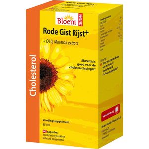 Bloem - Rode Gist Rijst Plus - Capsules - Voedingssupplement