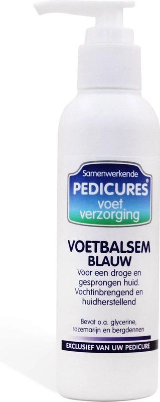 Samenwerkende Pedicures Voetbalsem Blauw 150ml Samenwerkende Pedicures