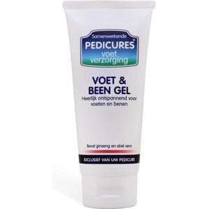 Samenwerkende Pedicures Voet en Been Gel Samenwerkende Pedicures - Wit - Creme - Stimuleert de bloedsomloop en voorkomt schimmels
