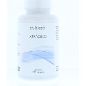 Nutramin Xtra C & D3 250 tabletten