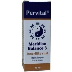 Pervital Meridian balance 3 innerlijke rust  30 Milliliter