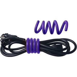 bundel kabels met Cable Manager | set van 2 stuks paars
