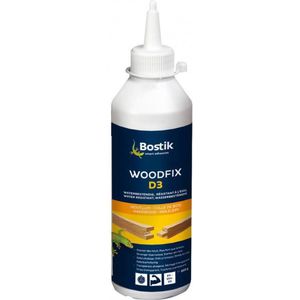 Bostik Woodfix D3 Fles 750 g - Wit