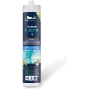 Bostik 30607272 Premium Silicon N Sanitairkit - Grijs - Patroon - 310ml