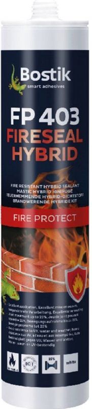 Bostik - FP 403 Fireseal - Hybride Kit - Wit - 290ml