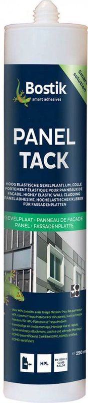 Bostik 30131670 PanelTack Gevelplaatlijm - Grijs - Patroon - 290ml