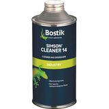 Bostik - Cleaner 14 - Reinigings- en Ontvettingsmiddel - 1 L Blik - Transparant