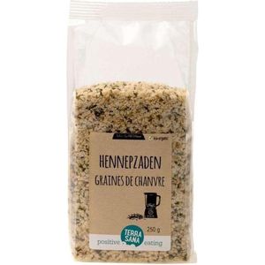 TerraSana - Hennepzaad Gepeld - Biologisch - 100% Natuurlijk