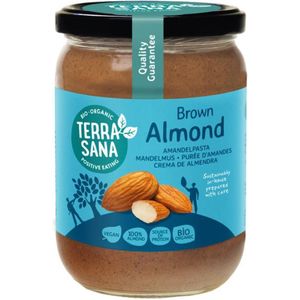 Terrasana - Amandelpasta - 500 Gram - Biologisch - Geroosterde Amandelen