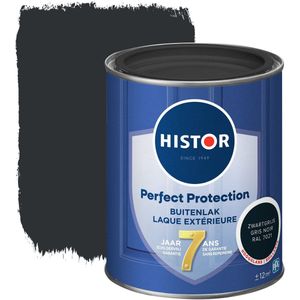 Histor Perfect Protection Buitenlak Hoogglans Zwartgrijs RAL7021 750 ML