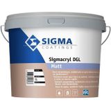 Sigma - Sigmacryl DGL Matt - Verf - Wit - Inhoud 2,5 Liter