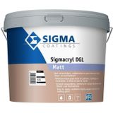 Sigma - Sigmacryl DGL Matt - Verf - Wit - Inhoud 2,5 Liter
