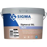 Sigma - Sigmacryl DGL Matt - Verf - Wit - Inhoud 2,5 Liter