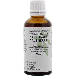 Fytotherapie - Hypericum/Calendula Tinctuur - 50ml - Natuurlijke Ingrediënten