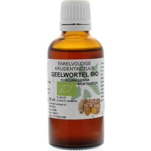 Natura Sanat - Curcuma longa - Tinctuur - Geelwortel - Bio - 2-3 ml water-alcohol extract