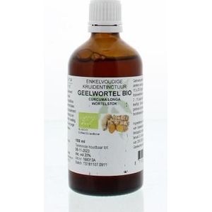 Natura Sanat - Curcuma longa - Tinctuur - Geelwortel - 100 gram gedroogde wortelstokken