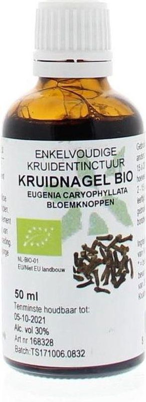 Natura Sanat - Kruidnagel Tinctuur - Bio - 2-3 ml Water-Alcohol Extract