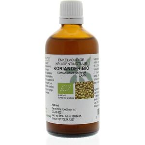 Coriandrum sativum - Koriander Tinctuur - Bio - 100 gram gedroogde zaden