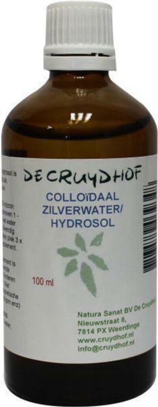 Cruydhof - Colloidaal Zilverwater - 500ml - Natuurlijke Formule