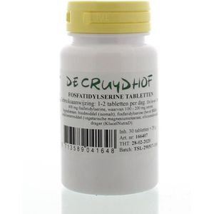 Cruydhof Fosfatidylserine 200 mg 30 tabletten