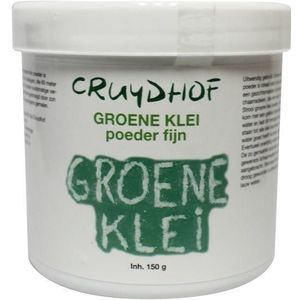 Cruydhof - Groene Klei Fijn - Gezichtsmasker - 150gr