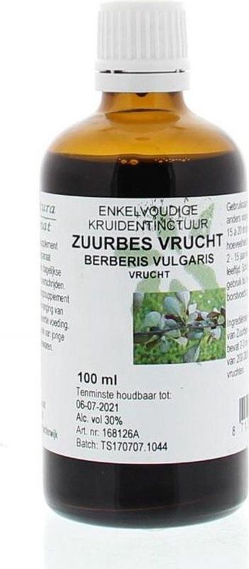 Natura Sanat - Berberis vulgaris - Tinctuur - 100ml