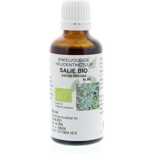 Natura Sanat - Salvia tribola fol - Salie Tinctuur - Bio - 100 gram gedroogd blad