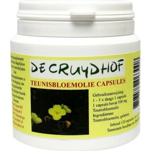 De Cruydhof Teunisbloemolie 120cap