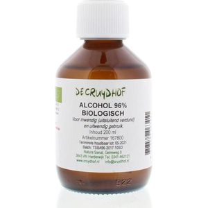 Biologische Alcohol - 96,5% - Geschikt voor Inwendig en Uitwendig Gebruik
