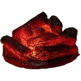 Anna's Collection - LED Kampvuur Verlichting - Kunst Houtblokken - Buiten - 20 x 20 x 12 cm