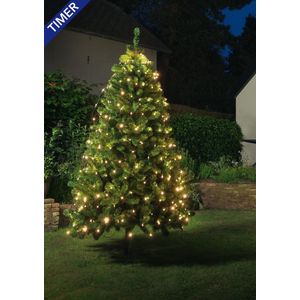Anna's Collection Kerstverlichting - met timer - 320 lampjes - warm wit - 250cm